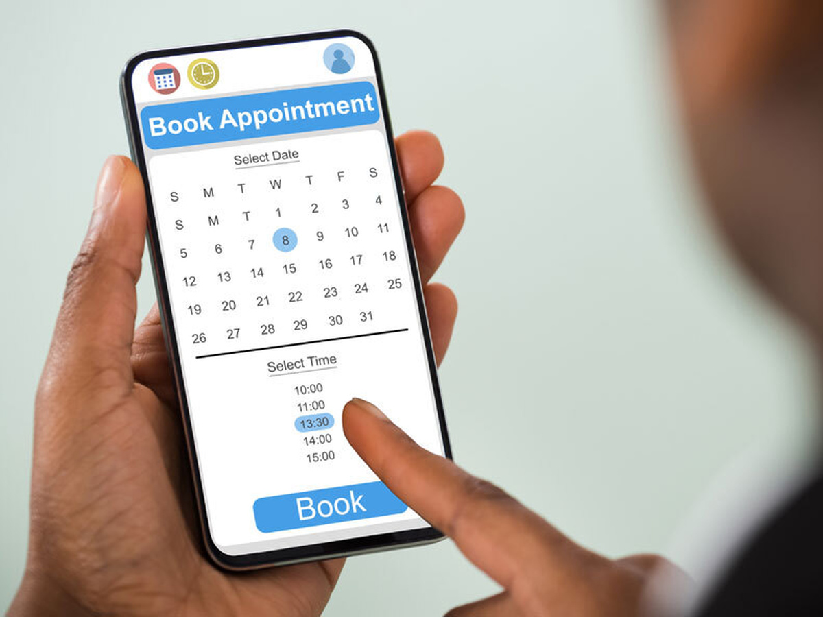 Online drug DNA test appointment booking