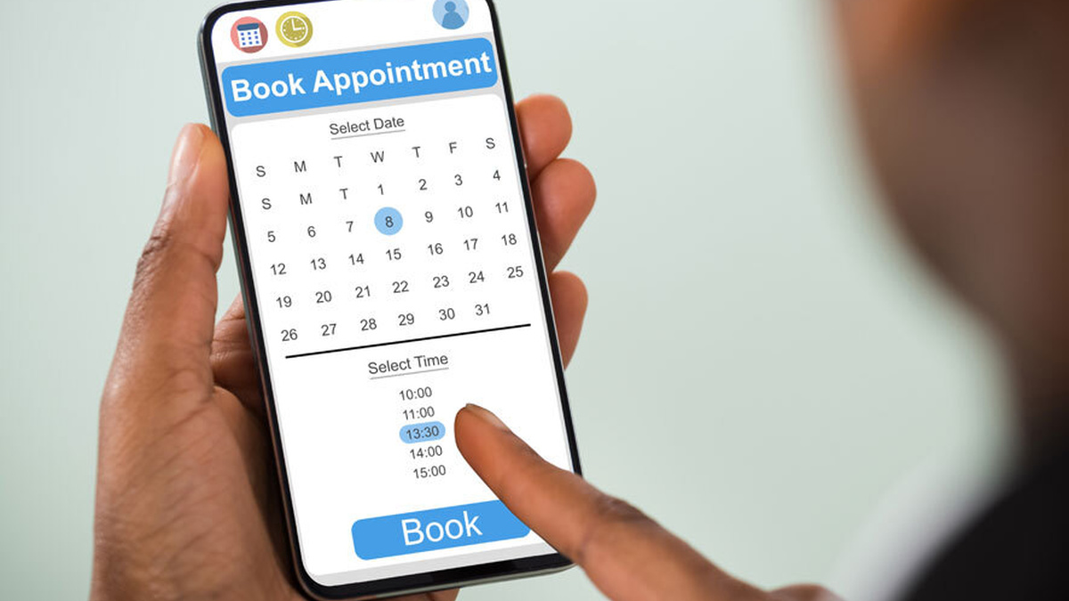 Online drug DNA test appointment booking