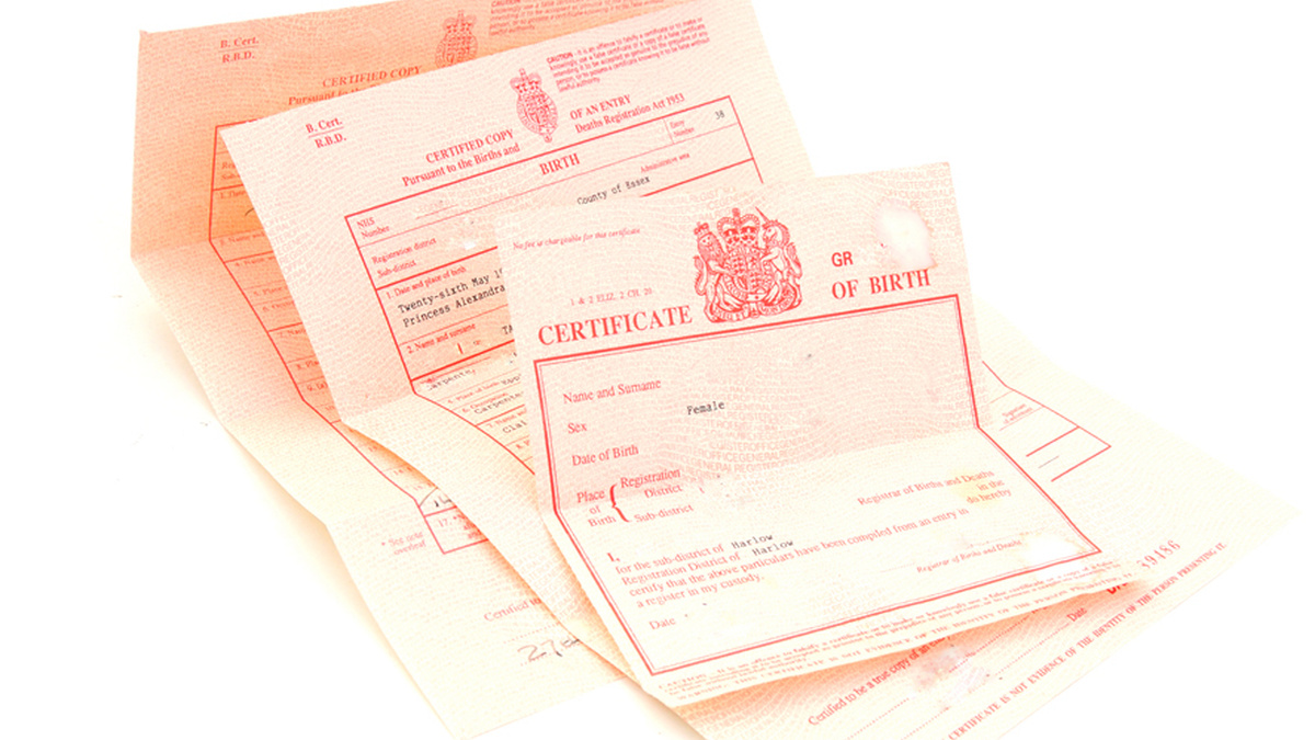 DNA Testing Birth Certificate